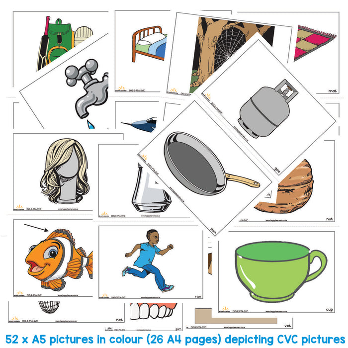 Phonics Teaching Aids - CVC words